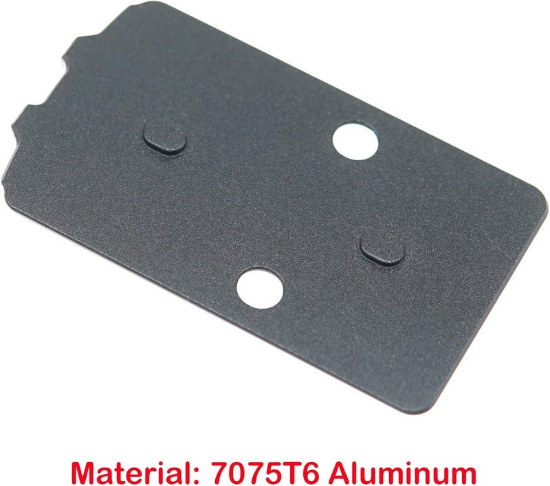 DPP Titanium Adapter Plate Compatible with SIG P320 with Romeo 1 Pro Optic Ready Cut P211 GTO and Holosun 407C/507C/508T Trijicon RMR/SRO - Image 4